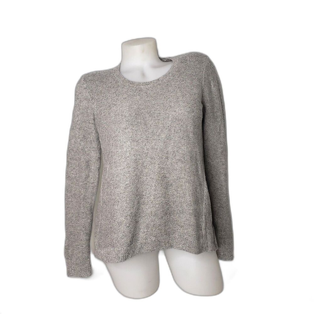 MADEWELL Scoop Neck Gray Sweater Size Small
